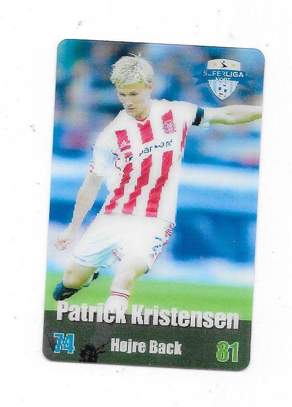 2012-13 Danish Superliga Kort Kulma Football Card  # Patrick Kristensen , AaB