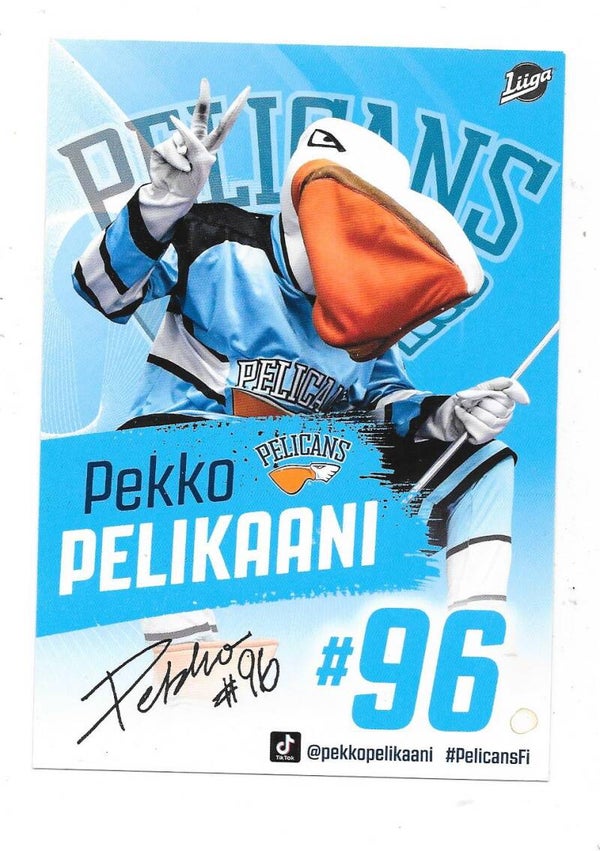 2021-22 Pelicans TeamIssued Mascot #96 Pekko Pelikaani