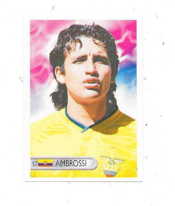 2006 Mundocrom FIFA World Cup Sticker #57 Paul Ambrosi , Ecuador