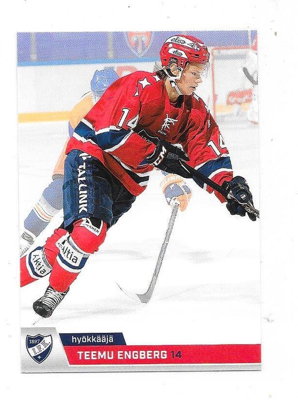 2018-19 Finnish Cardset #199 Teemu Engberg  HIFK