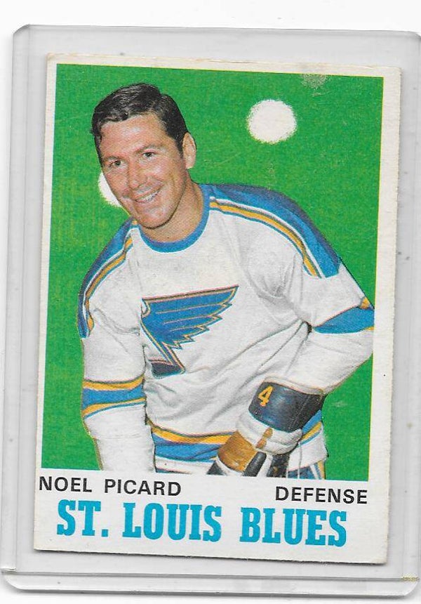 1970-71 OPC NHL Ice Hockey Card #212 Noel Picard , St Louis Blues