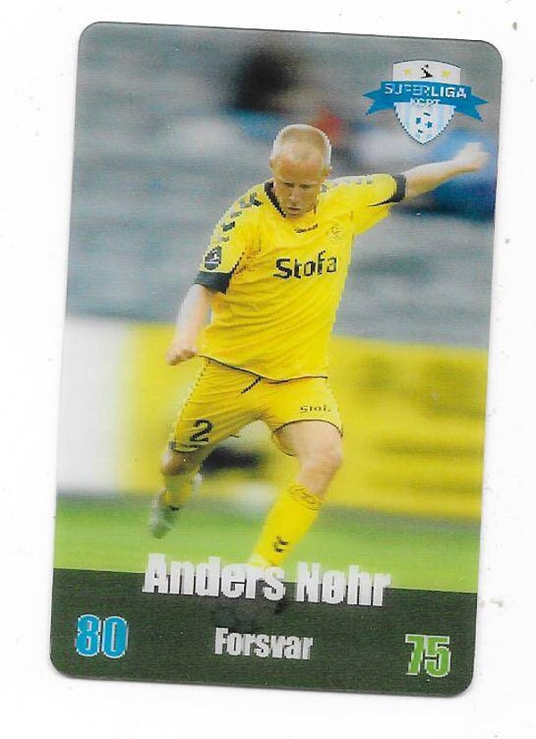 2012-13 Danish Superliga Kort Kulma Football Card  # Anders Nøhr , AC Horsens