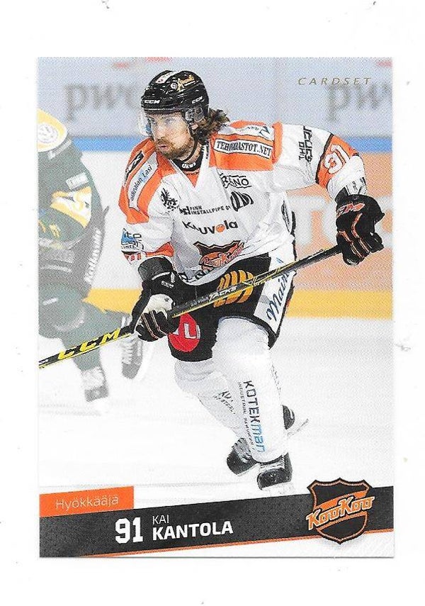 2016-17 Finnish Cardset #276 Kai Kantola  KooKoo , Bowling Green State University