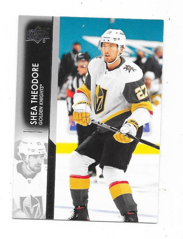 2021-22 Upper Deck NHL Ice Hockey Card #186 Shea Theodore , Vegas Golden Knights