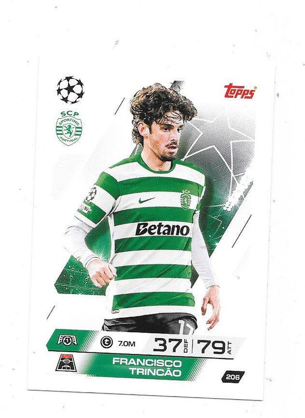 2025-26 Topps Match Attax Champions League #206 Francisco Trincao , Sporting CP