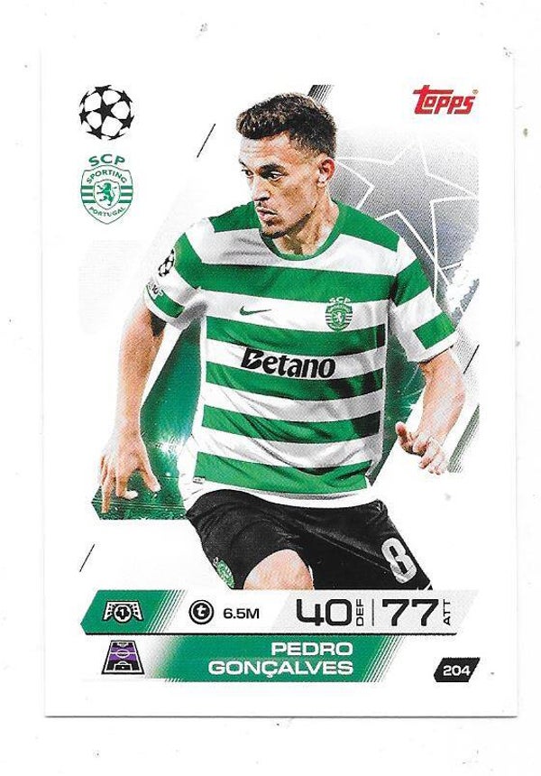 2025-26 Topps Match Attax Champions League #204 Pedro Goncalves , Sporting CP