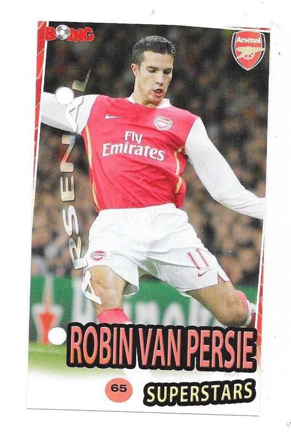 2006-07 Swedish Boing Superstars #65 Robin Van Persie Arsenal , Netherlands