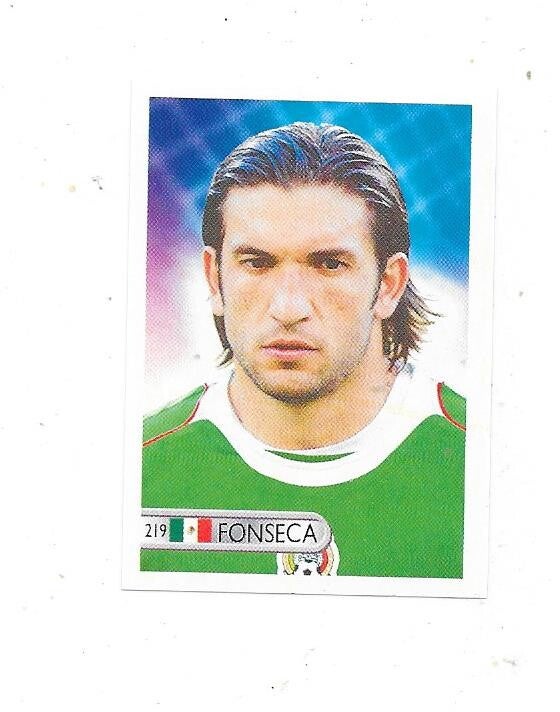 2006 Mundocrom FIFA World Cup Football Sticker #219 Jose Fonseca , Mexico