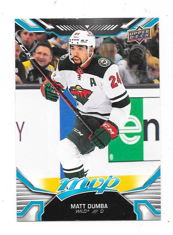 2022-23 Upper Deck MVP NHL Ice Hockey Cards #137 Matt Dumba , Minnesota Wild