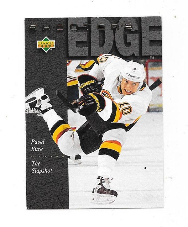 1994-95 Upper Deck Shooter`s Edge NHL Ice Hockey Card #227 Pavel Bure , Vancouver Canucks