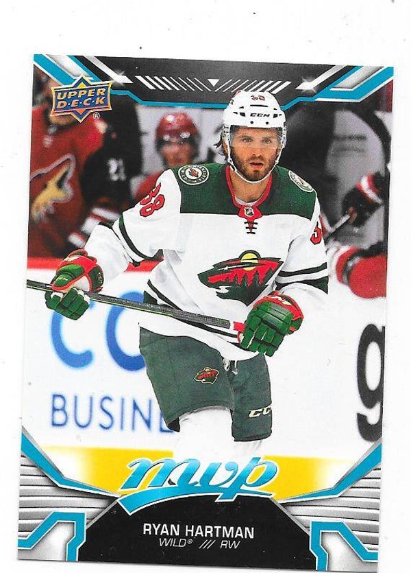 2022-23 Upper Deck MVP NHL Ice Hockey Cards #83 Ryan Hartman , Minnesota Wild