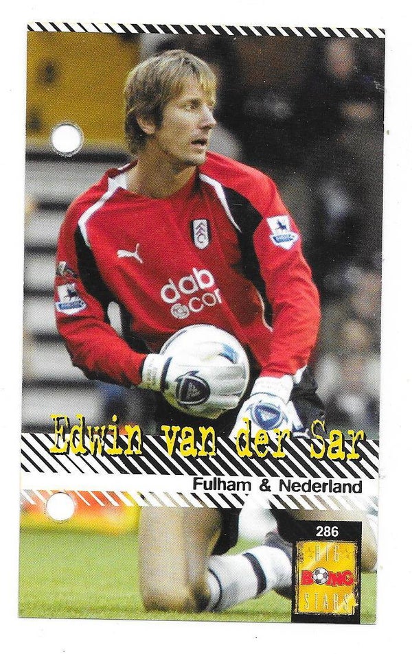 2004-05 Norwegian Boing #286 Edwin Van Der Sar   Fulham , Netherlands