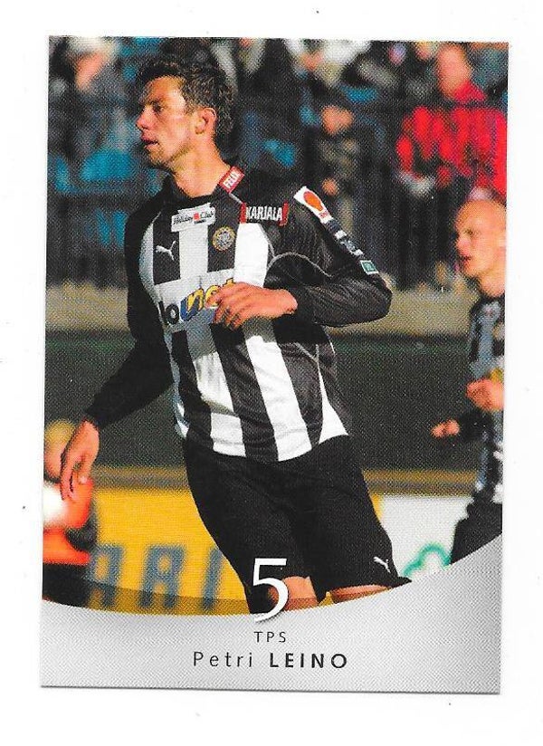 2004 Finnish Cardset Football card #188 Petri Leino , TPS Turku