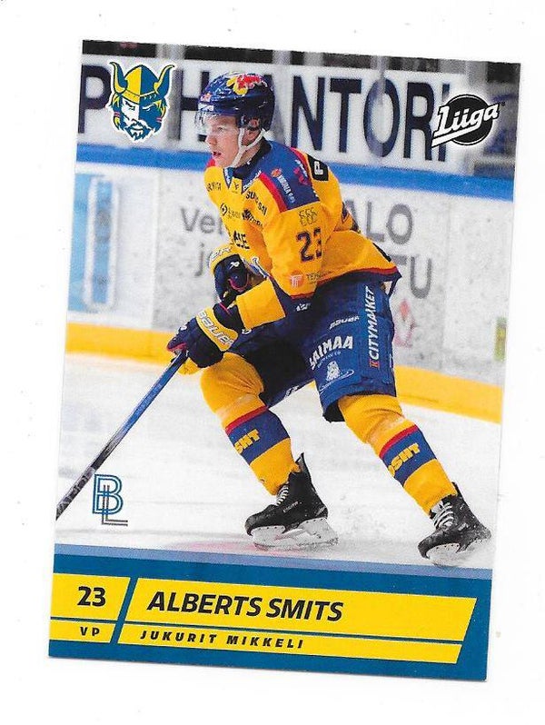 2025-26 Finnish Blueline #231 Alberts Smits Jukurit , Latvia RC