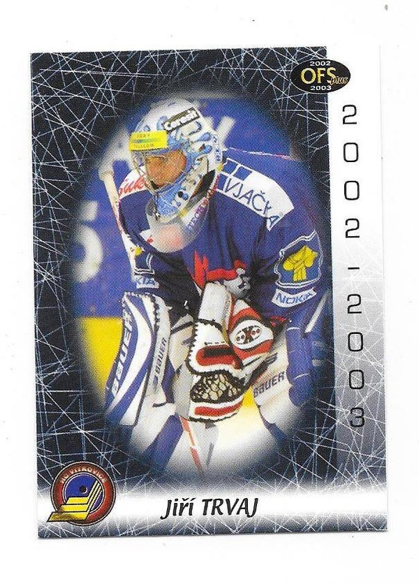 2002-03 Czechia OFS #299 Jiri Trvaj , HC Vitkovice , Lada Togliatti