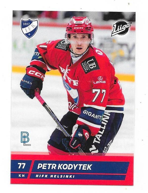 2025-26 Finnish Blueline #203 Petr Kodýtek  HIFK , HC Plzen