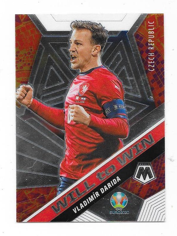 2020 Panini Mosaic UEFA EURO 2020 Will to Win #4 Vladimir Darida  Czechia