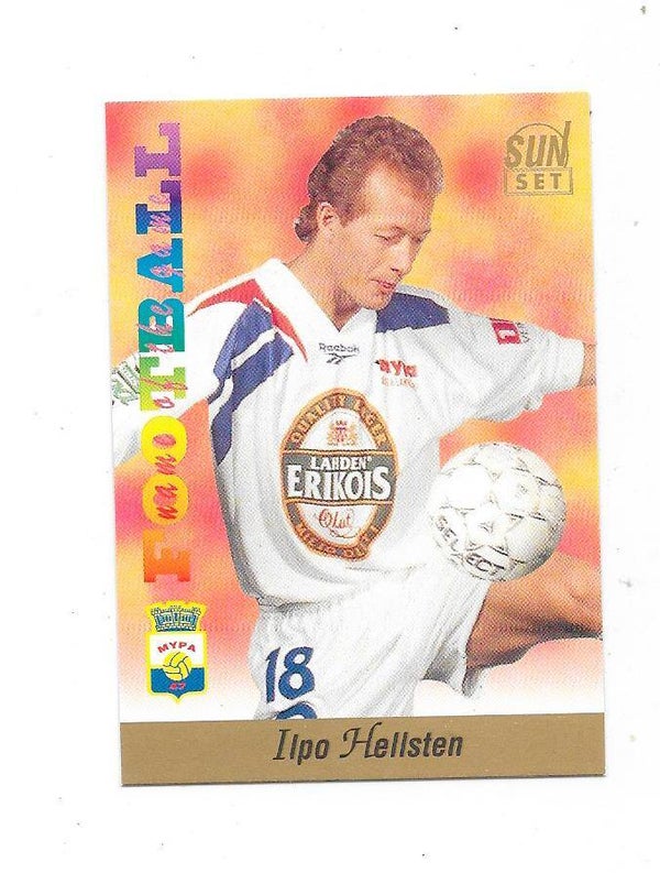 1994 Finnish Sunset Football card #177 Ilpo Hellsten , MyPa