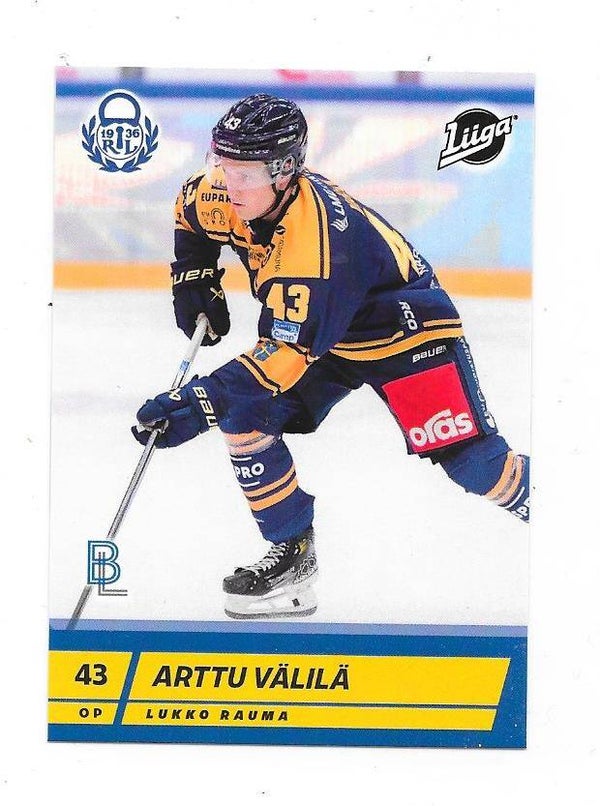 2025-26 Finnish Blueline #304 Arttu Väililä  Lukko
