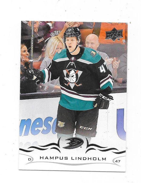 2018-19 Upper Deck #253 Hampus Lindholm , Anaheim Ducks