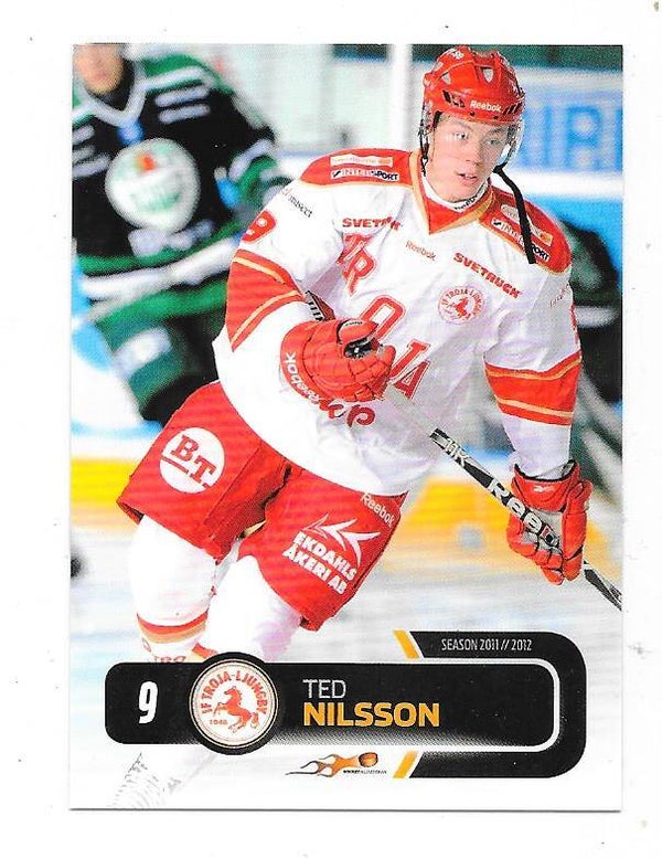 2011-12 Swedish Hockey Allsvenskan #260 Ted Nilsson  IF Troja-Ljungby
