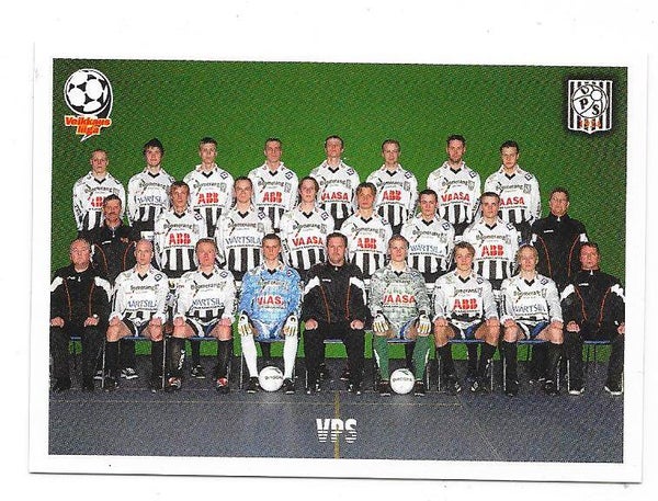 2002 Finnish Cardset Football #161 VPS  , Joukkuekuva