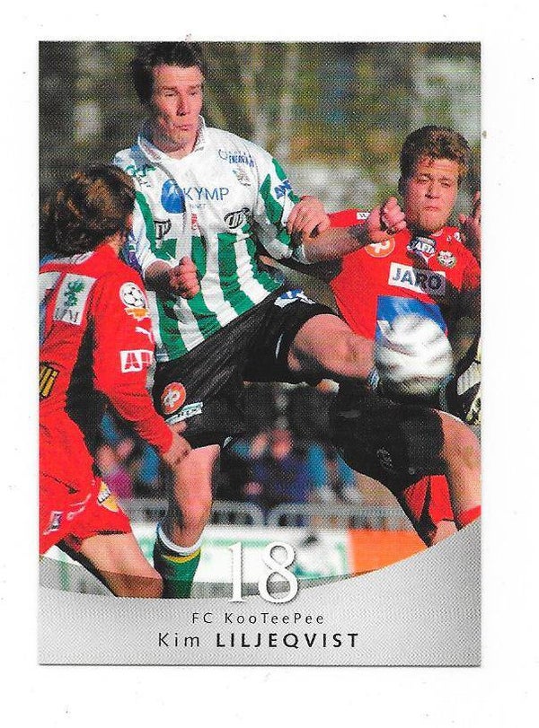 2004 Finnish Cardset Football #113 Kim Liljeqvist , FC KooTeePee
