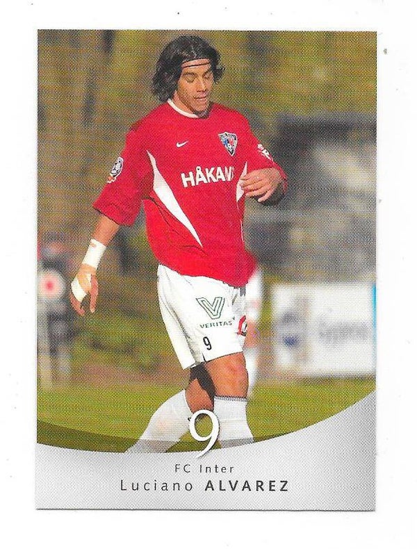 2004 Finnish Cardset Football Card #66 Luciano Álvarez FC Inter Turku , Independiente