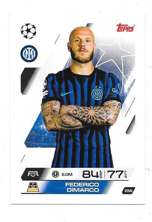 2025-26 Topps Match Attax Champions League #256 Federico Dimarco , Inter Milan , Italia
