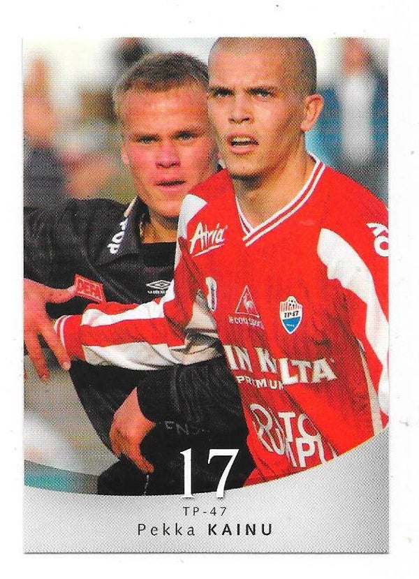 2004 Finnish Cardset Football card #183 Pekka Kainu , TP-47 Tornio