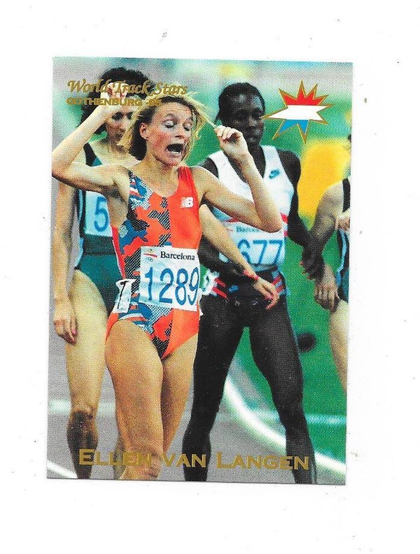 1995 Gothenburg World Track Stars #55 Ellen Van Langen , Netherlands