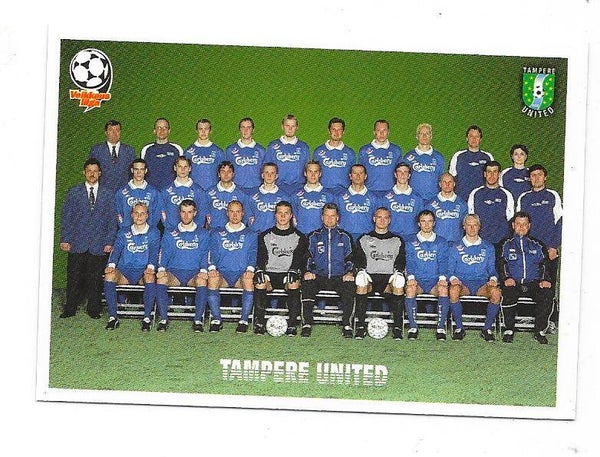 2002 Finnish Cardset Football #147 Tampere United , Joukkuekuva
