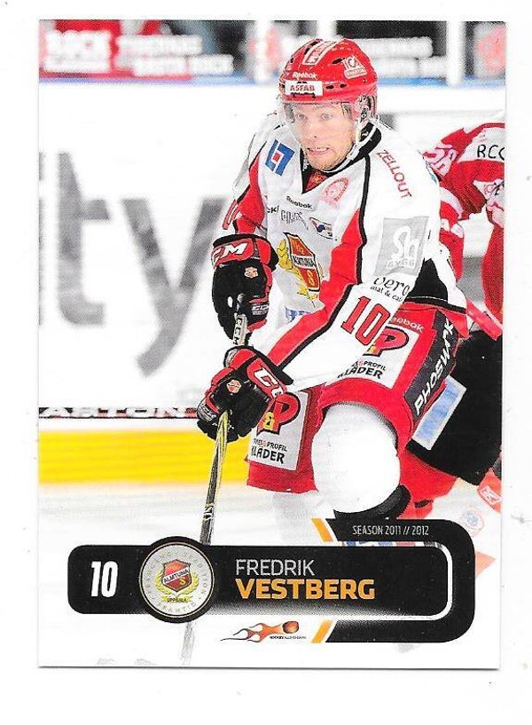 2011-12 Swedish Hockey Allsvenskan #16 Fredrik Vestberg , Almtuna IS