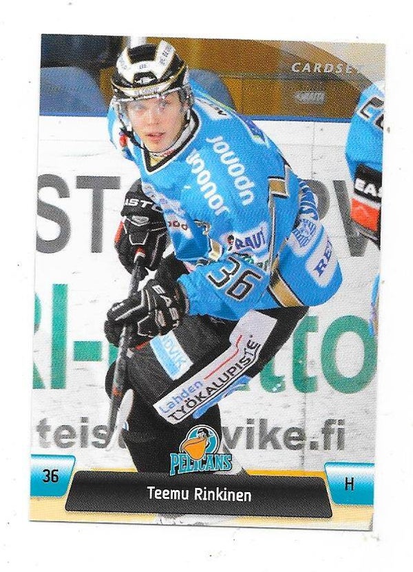 2011-12 Finnish Cardset #179 Teemu Rinkinen , Pelicans