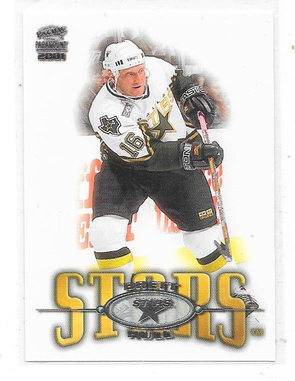 2000-01 Paramount #75 Brett Hull , Dallas Stars