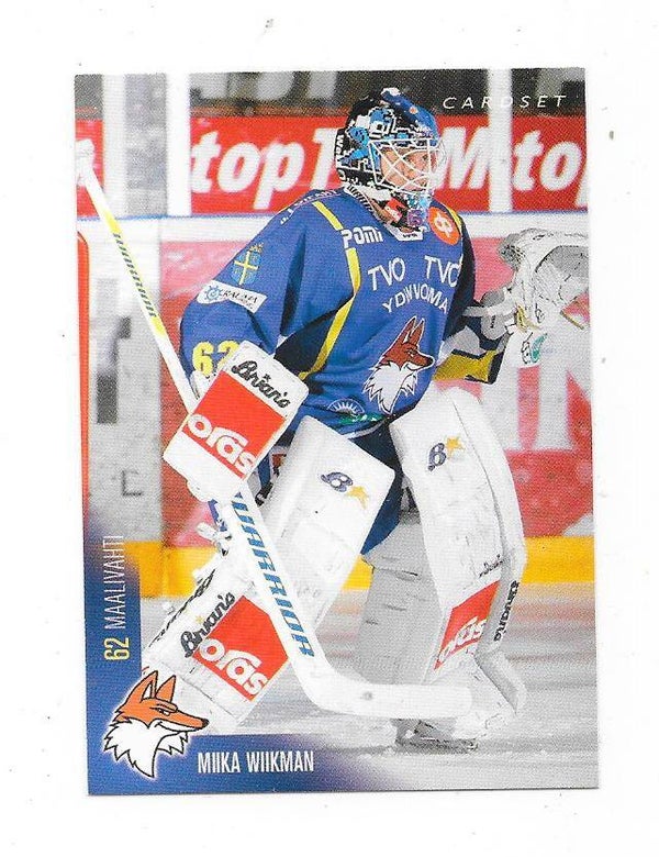 2010-11 Finnish CardSet #265 Miika Wiikman , Lukko & Nottingham Panthers