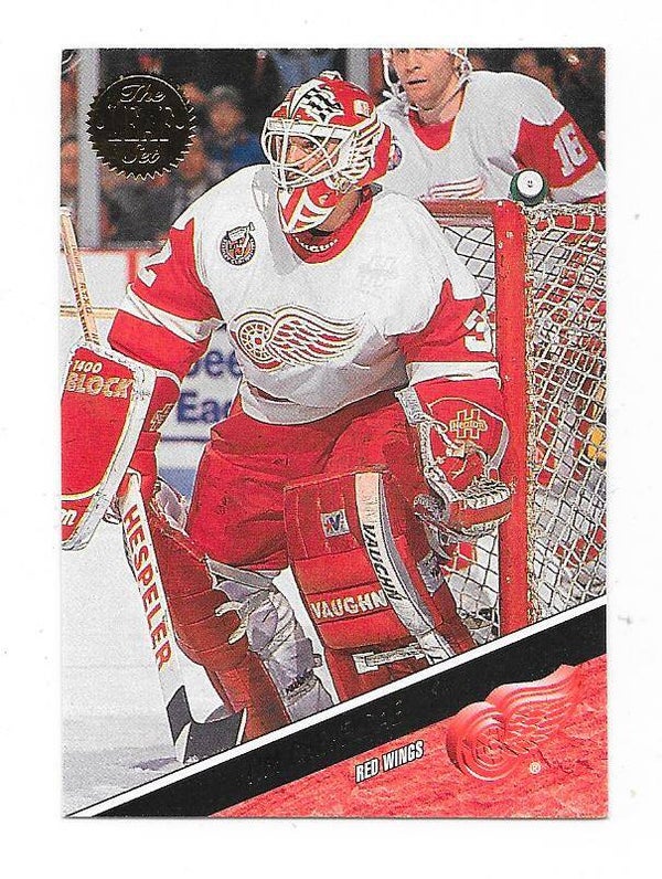 1993-94 LEAF Ice Hockey Card #195 Tim Cheveldae , Detroit Red Wings