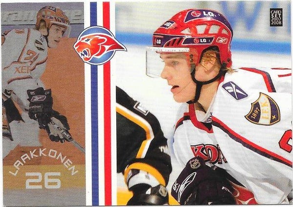 2007-08 Finnish CardSet #22 Janne Laakkonen , HIFK & Peterborough Phantoms