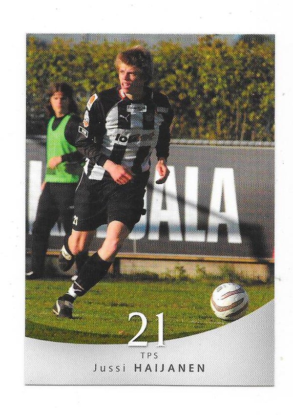 2004 Finnish Cardset Football card #196 Jussi Haijanen , TPS Turku