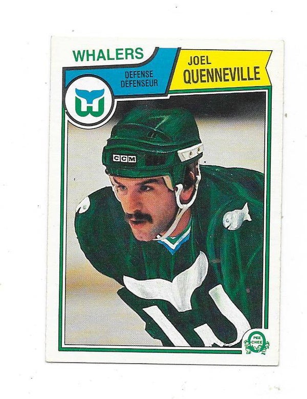 1983-84 OPC #145 Joel Quenneville , Hartford Whalers