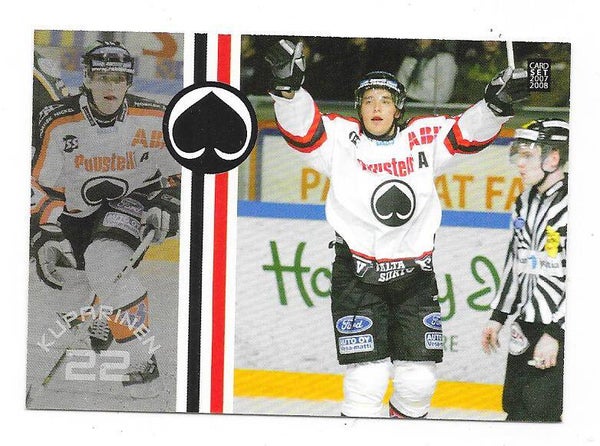 2007-08 Finnish CardSet #330 Matti Kuparinen , Ässät