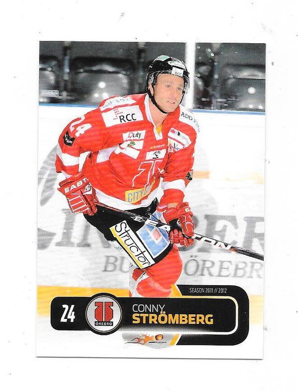 2011-12 Swedish Hockey Allsvenskan #302 Conny Strömberg  Örebro HK , Sheffield Steelers