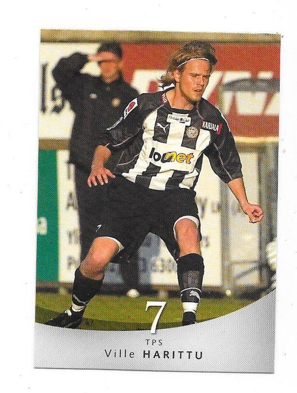 2004 Finnish Cardset Football card #192 Ville Harittu , TPS Turku