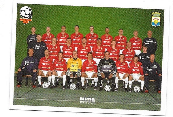 2002 Finnish Cardset Football #133 MyPa , Joukkuekuva