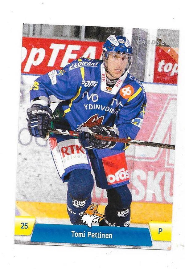 2011-12 Finnish CardSet #99 Tomi Pettinen , Lukko & New York Islanders