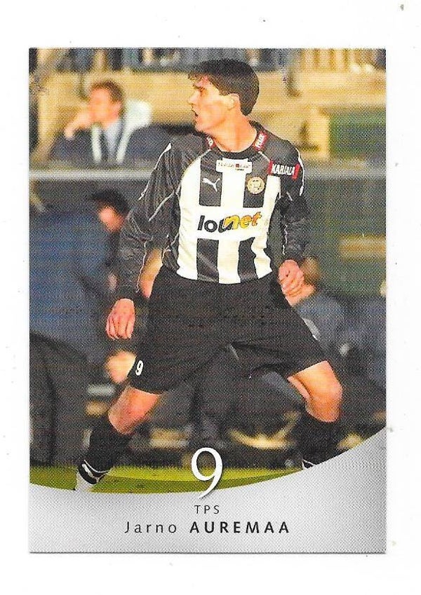 2004 Finnish Cardset Football card #198 Jarno Auremaa , TPS Turku