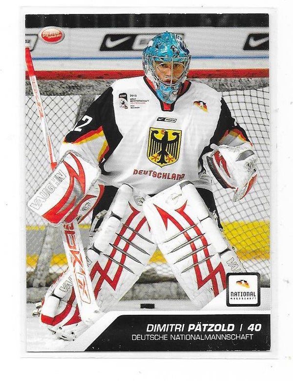 2009 DEL CityPress Ice hockey card #46 Dimitri Pätzold , Deutchland , Cleveland Barons
