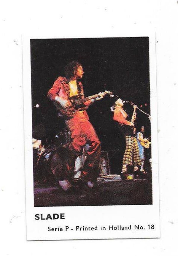 1973 Dutch Gum Serie P  #18 SLADE