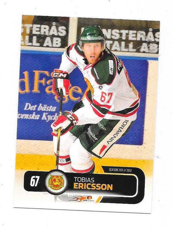 2011-12 Swedish Hockey Allsvenskan #115 Tobias Ericsson  Mora IK