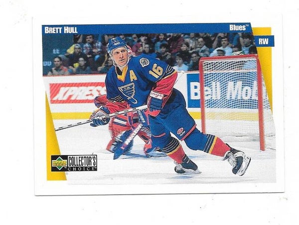 1997-98 Collector`s Choice #224 Brett Hull , St Louis Blues